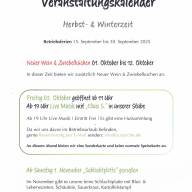 Veranstaltungskalender Teil 2 - 2025 -